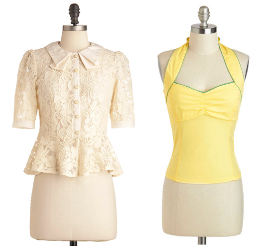 Come vestire vintage con i consigli di Staibenissimo modcloth blusa e top