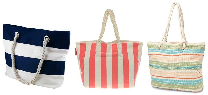 Estate 2013: 5 borse da mare per la tua vacanza in spiaggia borse a righe
