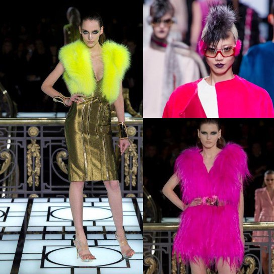 tendenze-autunno-inverno-2013-2014-le-pellicce-ecologiche - Versace e Fendi giocano con i colori